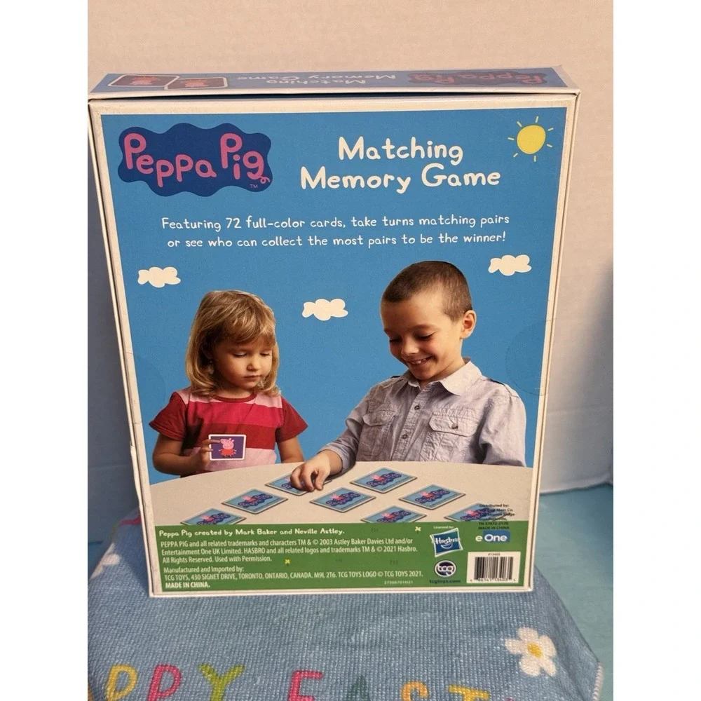Lot Of 3‎ Matching Games Blues Clues, Peppa Pig, Love Dana 72 Piece Each Game